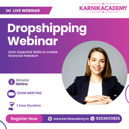 Dropshipping Webinar